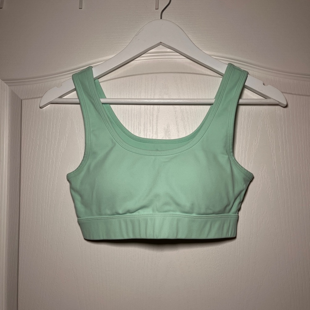 Mint Green Sports Bra